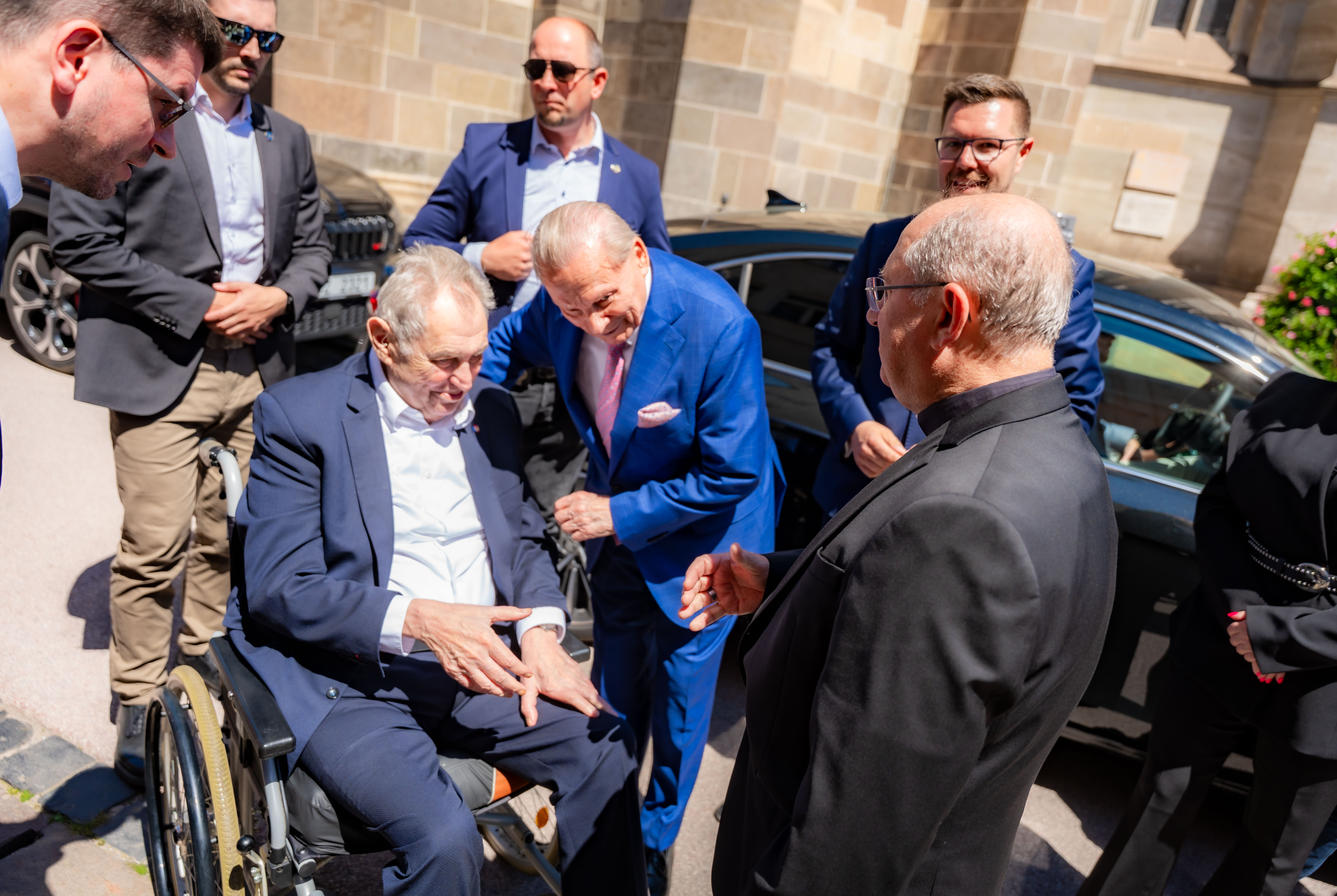 Prezident ZEMAN V Kosiciach so Schusterom -1-17
